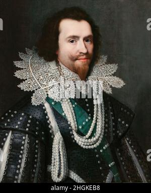 Michiel J. van Miereveld - George Villiers duca di Buckingham Foto Stock