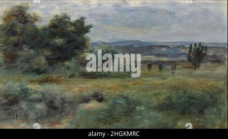 Renoir Auguste - Collezione privata - Paysage - 1868 - olio su tela no info Foto Stock