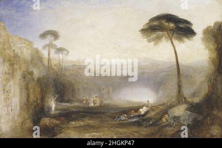 The Golden Bough - 1834 - olio su tela 104,1 x 163,8 cm - Turner Joseph Mallord William Foto Stock