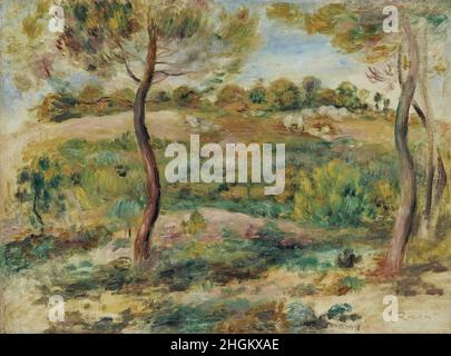 Renoir Auguste - Collezione privata - Paysage - 1915 - olio su tela 34 x 45,6 cm Foto Stock