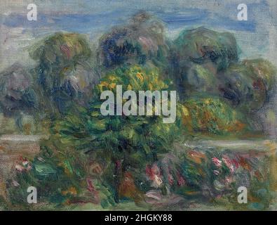 Renoir Auguste - Collezione privata - Paysage - no date - olio su tela 19,4 x 25,1 cm Foto Stock