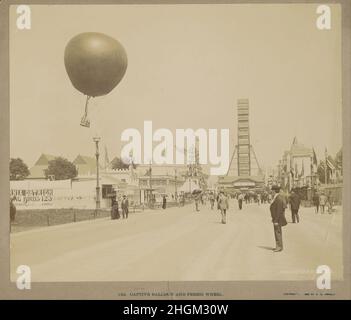 Charles Dudley Arnold (americano, nato Canada - Captive Balloon and Ferris Wheel, World Columbian Exposition, Chicago Foto Stock