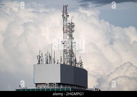 Antenne a Danzica, Polonia © Wojciech Strozyk / Alamy Stock Photo *** Local Caption *** Foto Stock