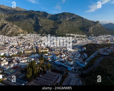 Comune di Ubrique nella comarca dei villaggi bianchi della provincia di Cadiz, Spagna Foto Stock