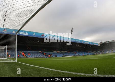 Leeds, Regno Unito. 22nd Jan 2022. Una visione generale di Elland Road durante la Premier League fixture Leeds United vs Newcastle United a Elland Road, Leeds, UK, 22 gennaio 2022 Credit: News Images /Alamy Live News Foto Stock