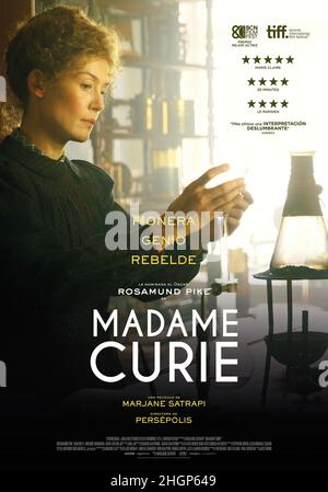 ROSAMUND PIKE in RADIOATTIVO (2019), diretto da MARJANE SATRAPI. Credit: StudioCanal / Working Title Films / Amazon Studios / Album Foto Stock