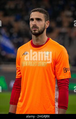 Milano, Italia - gennaio 22 2022 - Inter-Venezia serie A - lezzerini luca venezia fc Foto Stock