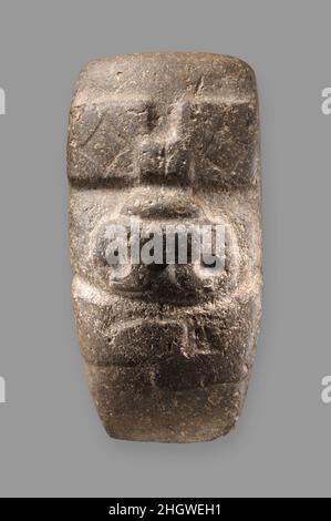 Votive Axe 10th–6th century B.C. Olmec. Votive Axe. Olmec. 10th–6th century B.C.. Stone. Mexico, Mesoamerica. Stone-Implements Stock Photo