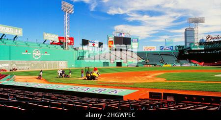 Il Fenway Park di Boston, Massachusetts Foto Stock