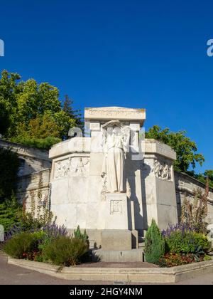 Monumento alle truppe francesi II WW a Jardin des Doms, Avignone Foto Stock