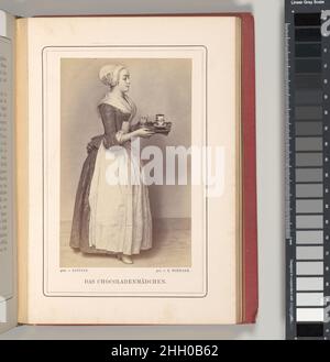 Meister-Werke der Dresdner Galerie. Dresdner Gemaelde-Galerie: Nach original-cartons von E. Winckler, photographirt von Hanns Hanfstaengl, Dresda. 1870 Gemäldegalerie Alte Meister, Staatliche Kunstsammlungen Dresda. Meister-Werke der Dresdner Galerie. Dresdner Gemaelde-Galerie: Nach original-cartons von E. Winckler, photographirt von Hanns Hanfstaengl, Dresda.. Hanns Hanfstaengl (tedesco). 1870. Stampe in argento albume. Gemäldegalerie Alte Meister, Staatliche Kunstsammlungen Dresda. Libri Foto Stock