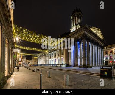 Glasgow Gallery of Modern Art, Queen St, Royal Exchange Square, Glasgow, Scozia Foto Stock