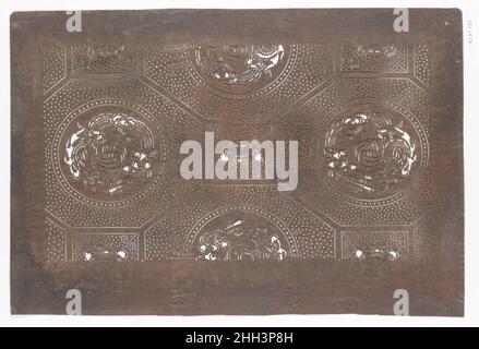 Stencil 19th secolo Giappone. Stencil. Giappone. 19th secolo. Carta. Stencil Foto Stock