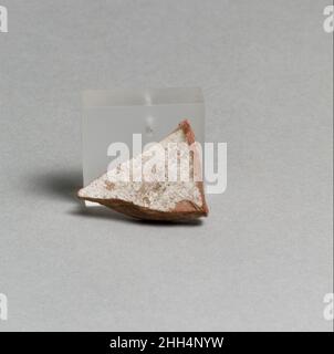 Frammento di vaso Greco Orientale/Sardis, Lidiano. Frammento di vaso. Greco Orientale/Sardis, Lidiano. Terracotta. Geometrico. Vasi Foto Stock