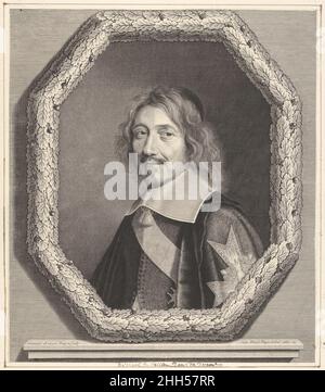 Chancelier Michel IV le Tellier 1661 Robert Nanteuil Francese. Chancelier Michel IV le Tellier 348896 Foto Stock