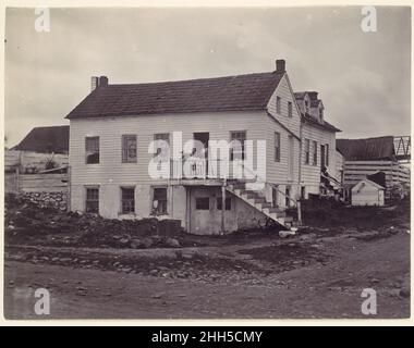 Gettysburg. John Burns House 1863 precedentemente attribuito a Mathew B. Brady American. Gettysburg. John Burns House 268201 Foto Stock