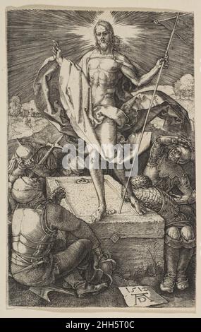 La Risurrezione, dalla Passione 1512 Albrecht Dürer Tedesco. La Risurrezione, dalla Passione 391166 Foto Stock