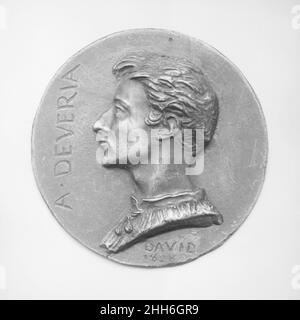 Achille Devéria (1800-1857), pittore e designer francese, primo ad applicare il colore alla litografia 19th secolo Pierre Jean David d'Angers francese Pierre-Jean David d'Angers era il più prolifico e uno dei più importanti scultori francesi della prima metà del XIX secolo. Durante la sua quasi cinquantennale carriera (1819-1856) Davide rimase fedele alla sua convinzione che i monumenti scultorei dedicati alle conquiste di grandi uomini e donne esprimono in modo più permanente e vivido la grandezza di un popolo. Cercò continuamente commissioni per i monumenti che raffigurano la storia e la contempora Foto Stock