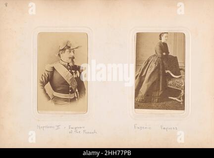 [Carte-de-Visite Album di personaggi illustri] 1860s–70s Mayer & Pierson Francese. [Carte-de-Visite Album di personaggi illustri] 306151 Foto Stock