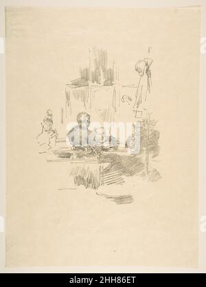 Ultimo Picquet 1894 James McNeill Whistler americano. Ultimo Picquet 372833 Foto Stock