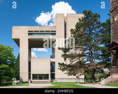 Herbert Johnson Museum of Art progettato da I.M. PEI Foto Stock