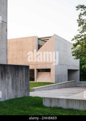 Herbert Johnson Museum of Art progettato da I.M. PEI Foto Stock