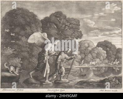 John Smith - Tobias e l'Angelo (dopo Adamo Elsheimer). Foto Stock