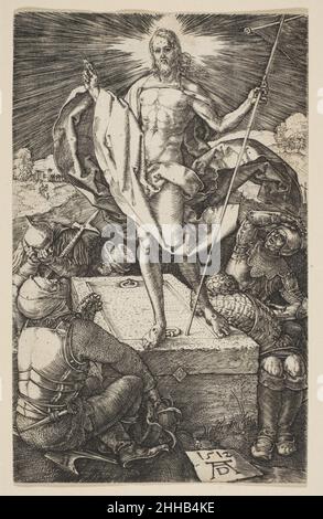 La Risurrezione, dalla Passione 1512 Albrecht Dürer Tedesco. La Risurrezione, dalla Passione 391192 Foto Stock