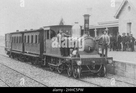 Ferrovie dell'Australia Meridionale Classe F (1st) N. 21. Foto Stock