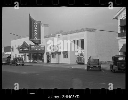 Architettura della California meridionale a Lawrence, Kansas. Foto Stock