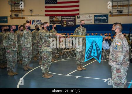 Space Delta 11 attivazione cerimonia (2). Foto Stock