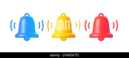 Icona Set of Bells (insieme di campanelli) Illustrazione Vettoriale