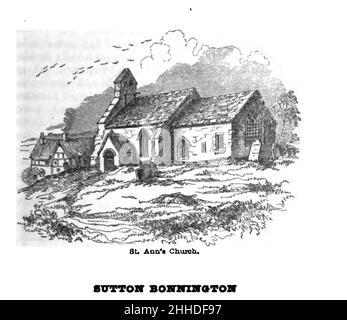 St Anne's Church, Sutton Bonington. Foto Stock