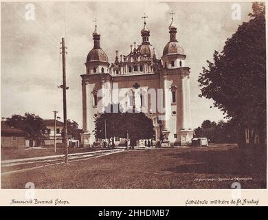 Cattedrale militare di San Nicola Kiev fino al 1917. Foto Stock