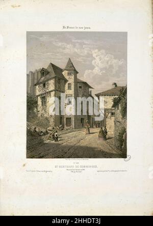 Bertrand de Comminges - Maison de Pierre Bridaul, en 1440 (Haute Garonne) - Fonds Ancely - B315556101 A MERCEREAU 1 004. Foto Stock