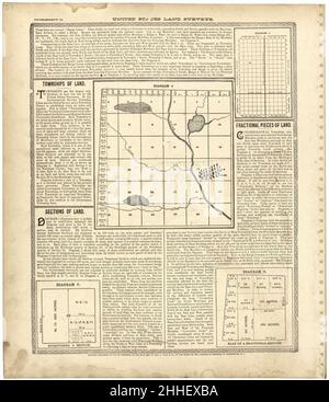 Standard atlas of Worth County, Missouri - incluso un libro plat dei villaggi, città e città della contea, mappa dello stato, Stati Uniti e mondo, Patrons directory, riferimento Foto Stock