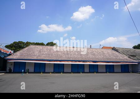 Solo - agosto 2023: Keraton Surakarta Hadingrat è il Palazzo ufficiale del Surakarta Hadingrat Sunanate che si trova nella città di Surakarta Foto Stock