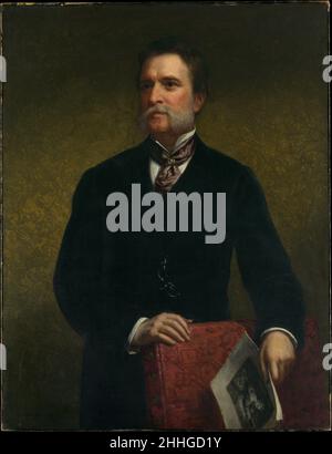 John Taylor Johnston 1875 Daniel Huntington American. John Taylor Johnston 19206 Foto Stock