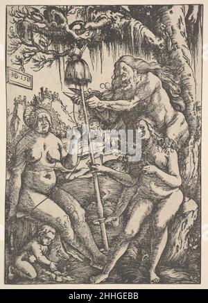 Le tre Porte: Lachesis, Atropos e Klotho 1513 Hans Baldung (chiamato Hans Baldung Grien) Tedesco. Le tre Porte: Lachesis, Atropos e Klotho 416800 Foto Stock