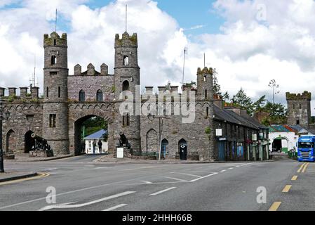 Castello di Macroom, contea di Cork, provincia di Munster, Repubblica d'Irlanda, Europa Foto Stock