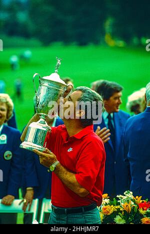 Curtis Strange, vincitore, 1989 US Open Foto Stock