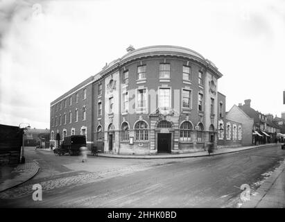 Ufficio postale e nuovo centralino telefonico, Windsor Street Uxbridge, Londra. 21st ottobre 1932. Foto Stock