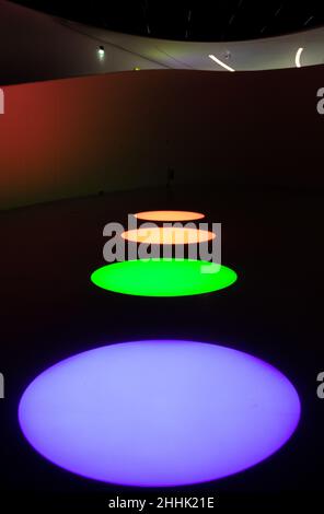 Maat Museum Light Show art Foto Stock