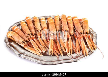 sgoustine fresche in studio Foto Stock