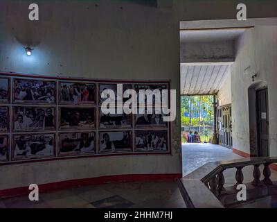 Shashi Lodge, un simbolo architettonico della regione di Mymensingh in Bangladesh. Foto Stock