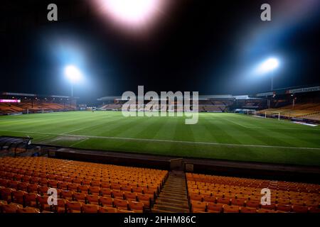 Vale Park stadio di calcio a Stoke-on-Trent, Inghilterra. Sede di Port vale F.C. dal 1950 Foto Stock