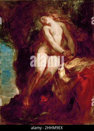 Andromeda, dipinto di Eugene Delacroix, 1852 Foto Stock