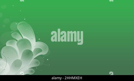 Astratto verde chiaro sfumatura sfondo colore bianco liscio e sfocato stile multicolore per banner sito web e carta carta decorativa grafica d Foto Stock