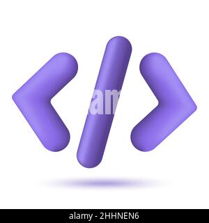 Icona del codice Illustrazione Vettoriale