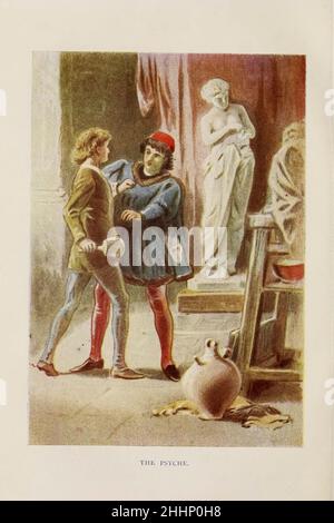 La psiche delle Storie per la famiglia di Andersen, di Hans Christian Andersen, tradotta da Henry William Dulcken, illustrata da Alfred Walter Bayes, incisa da Edward e George Dalziel pubblicata da G. Routledge and Sons a Londra e New York nel 1880 Foto Stock